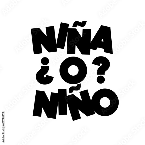 Niña o Niño