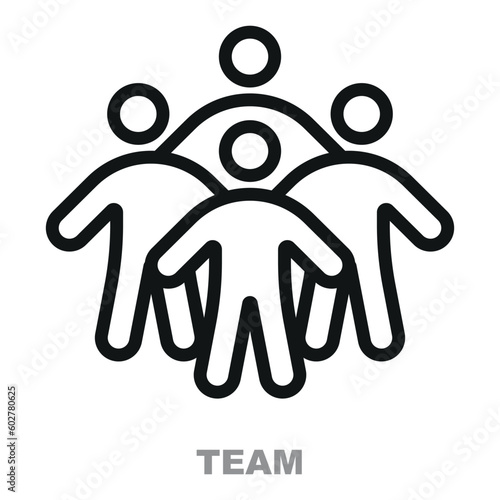 team icon.team working together towards a common goal. Symbolizing collaboration, unity, and synergy in achieving success. The image showcases individuals with diverse skills and backgrounds, fosterin