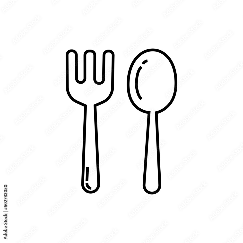 Fork Spoon Icon Fork Spoon Icon