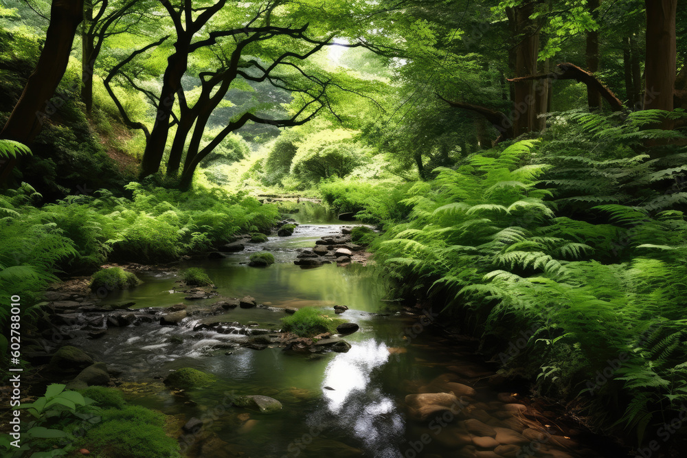 stream in the forest generative ai