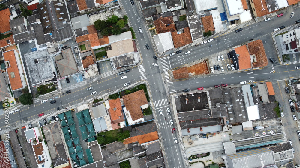 Aerial view of the city of Mogi das Cruzes, SP, Brazil Aerial view of the city of Mogi das Cruzes, SP, Brazil