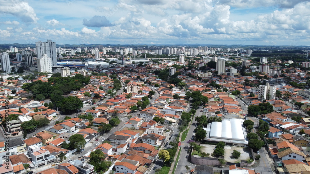 Região residencial da cidade de São José dos Campos, SP, Brasil.
