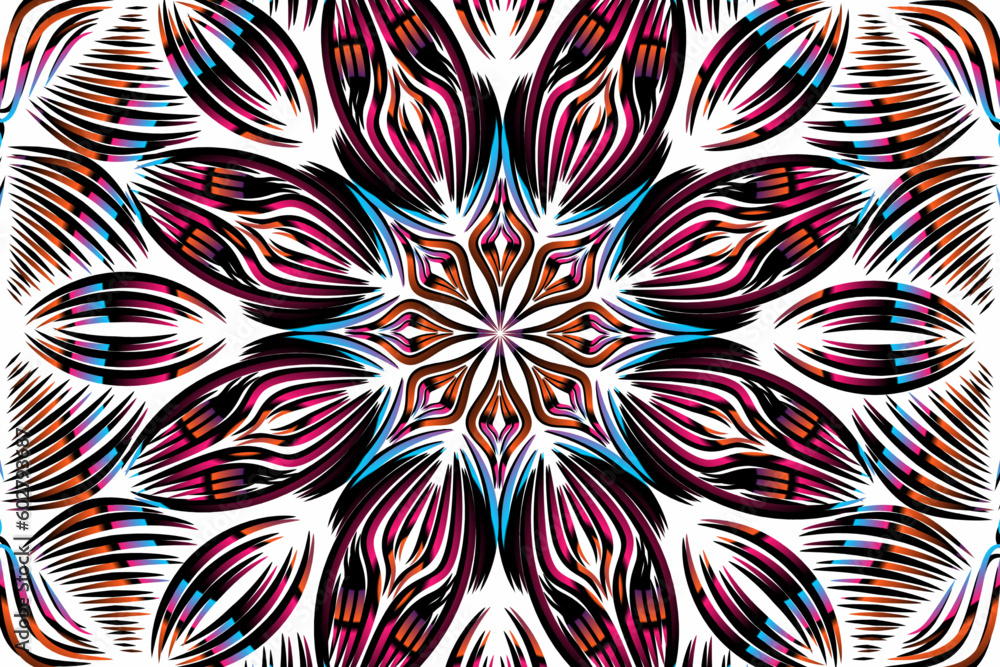 luxurious paper cut design colourful rainbow flowers line art pattern of indonesian culture traditional batik ethnic dayak for textile or fashion
luxurious paper cut design colourful rainbow flowers line art pattern of indonesian culture traditional batik ethnic dayak for textile or fashion