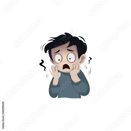Fear illustration png