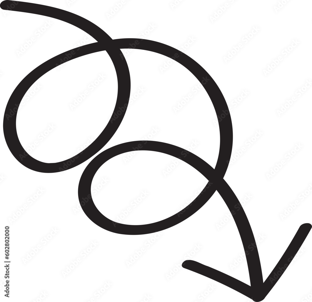 decoration hand drawn arrow illustration. decoration hand drawn arrow illustration.