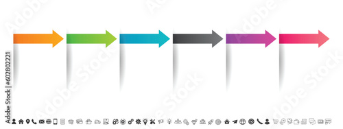 Blank and clean. Steps business data visualization timeline process infographic template design