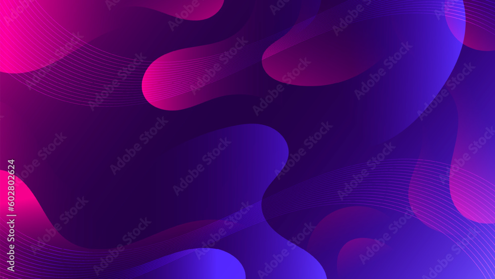 Abstract Gradient Blue Purple liquid background. Modern background design. gradient color. Dynamic Waves. Fluid shapes composition. Fit for website, banners, wallpapers, brochure, posters Abstract Gradient Blue Purple liquid background. Modern background design. gradient color. Dynamic Waves. Fluid shapes composition. Fit for website, banners, wallpapers, brochure, posters