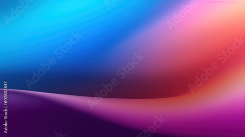 Abstract Background with Soothing Waves in Pink, Blue, Purple, AI Generative
