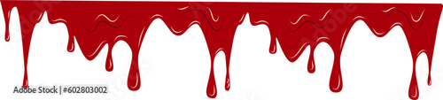 Dripping blood 
