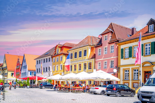 Altstadt, Gunzenhausen, Deutschland 