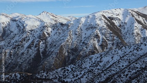 Wallpaper Mural snow covered mountains at andes chile Torontodigital.ca
