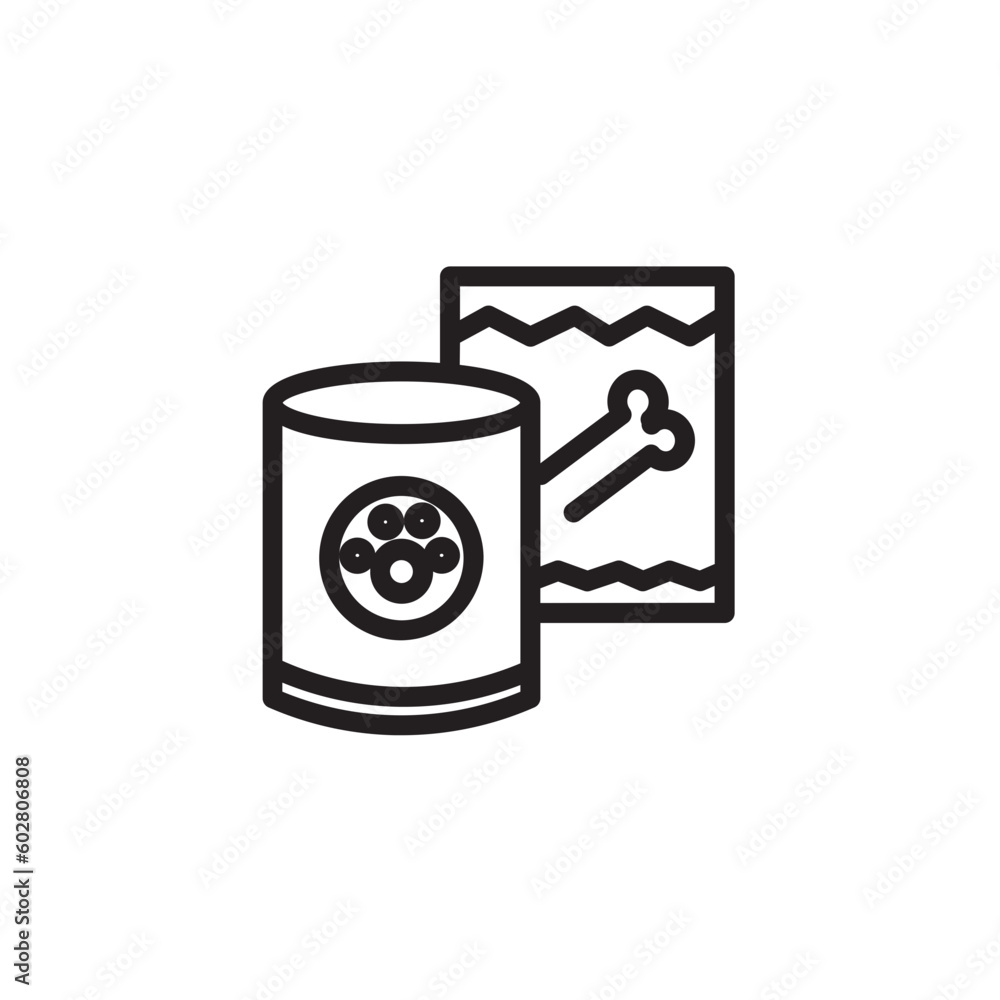 Food Pet Dog Outline Icon