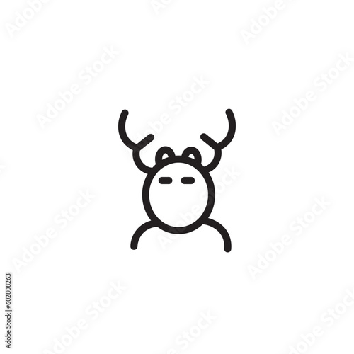 Crab Fish Food Outline Icon