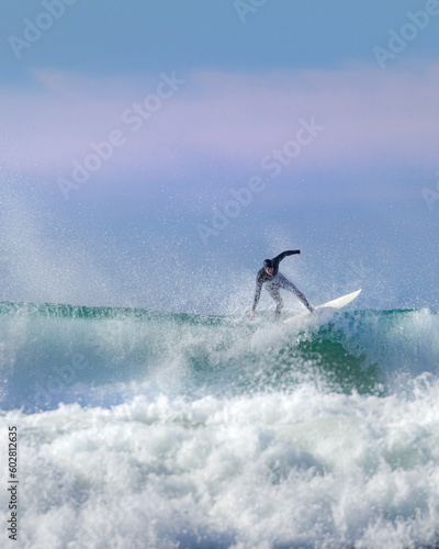 Photography surfing the wave