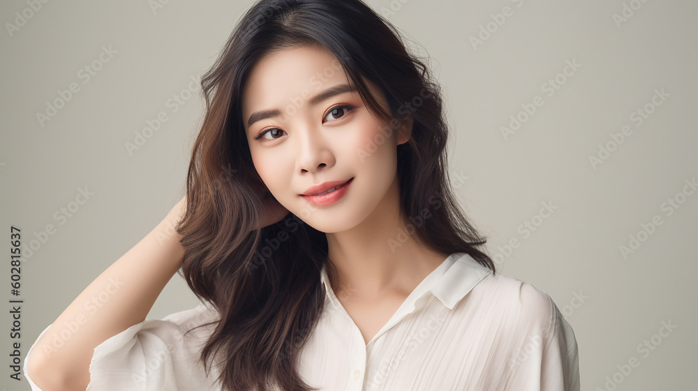 白いシャツを着たさわやかなアジア人の美人な女性(ロングヘア・スキンケア・美容・ヘアケア)
白いシャツを着たさわやかなアジア人の美人な女性(ロングヘア・スキンケア・美容・ヘアケア)