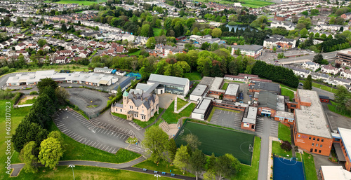 Aerial photo of St Louis Grammar School Ballymena Co Antrim Northern Ireland photo