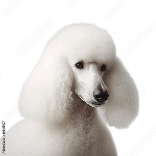 white poodle puppy