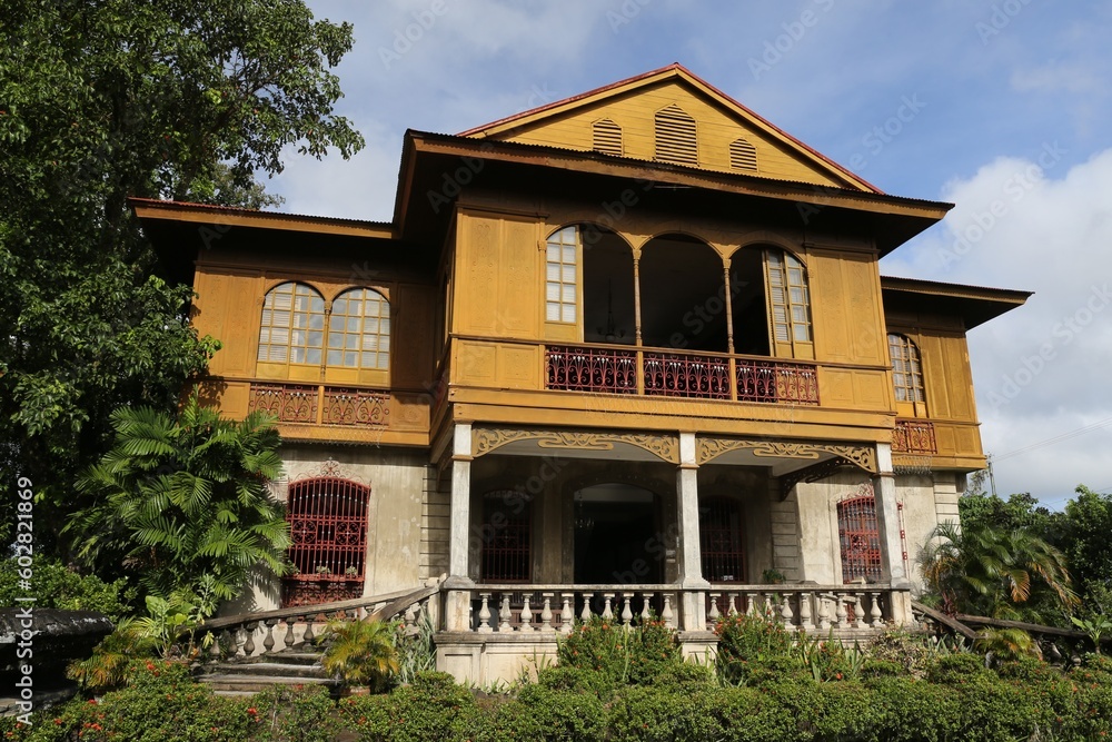Traditionelles Herrenaus in Silay City, Provinz Negros, Philippinen