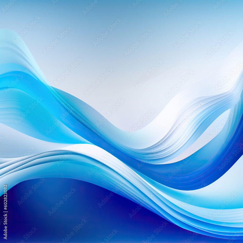 Obraz premium abstract blue background