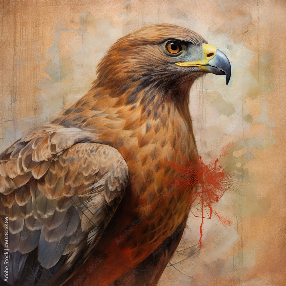 Obraz premium portrait of a eagle