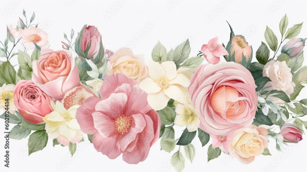 roses on background white roses on background white