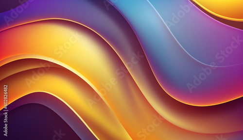 Abstract colorful background  generative ai