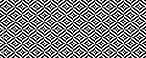 Seamless geometric rhombus pattern. Black white ethnic diamond repeating background. Decorative ornament background. Modern textile fabric design template swatch. Contemporary vector print wallpaper