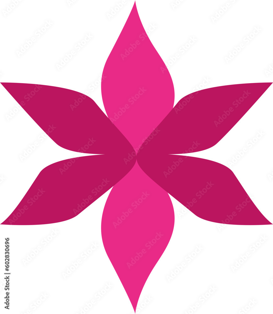illustration of a flower illustration of a flower