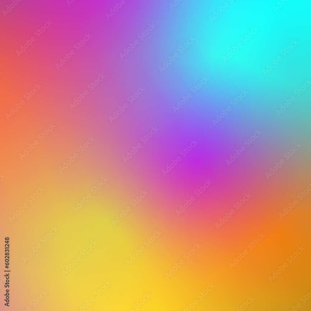 Bright Modern Gradient Colorful Background 