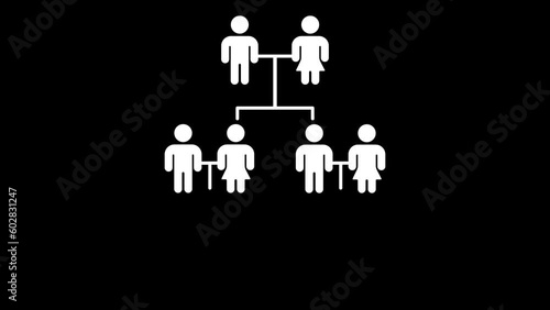 Pedigree Family Tree Motion Graphic Template photo