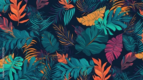 Exotic Leaf Pattern