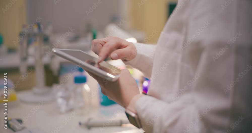Scientist Working in Medical Laboratory Cancer Research Covic 19 Pandemic Scientist Working in Medical Laboratory Cancer Research Covic 19 Pandemic