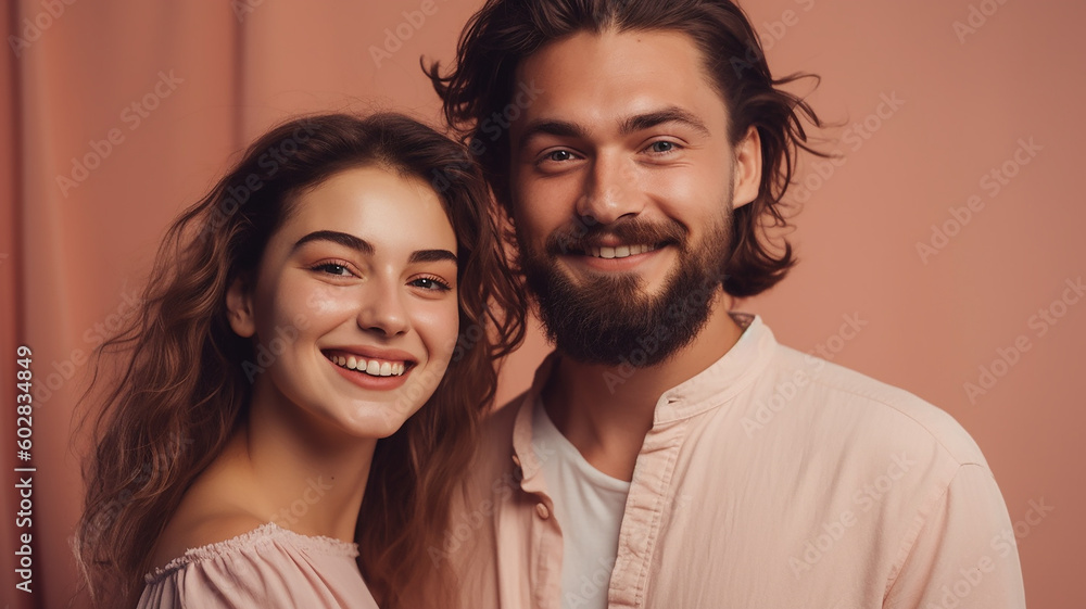 白人・欧米人の素敵な若い男女のカップル(Generative AI)
白人・欧米人の素敵な若い男女のカップル(Generative AI)