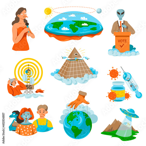 Types of secret plans or plots conspiracy theory