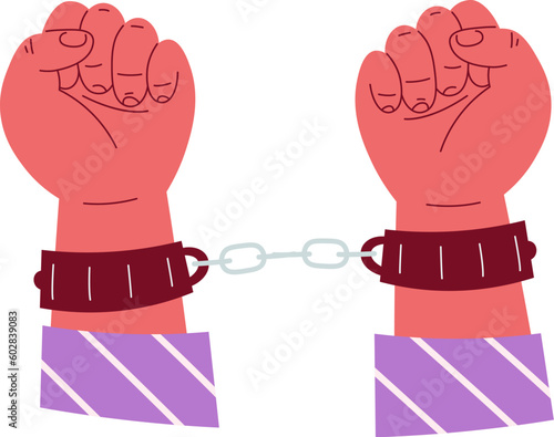 Hands In Handcuffs