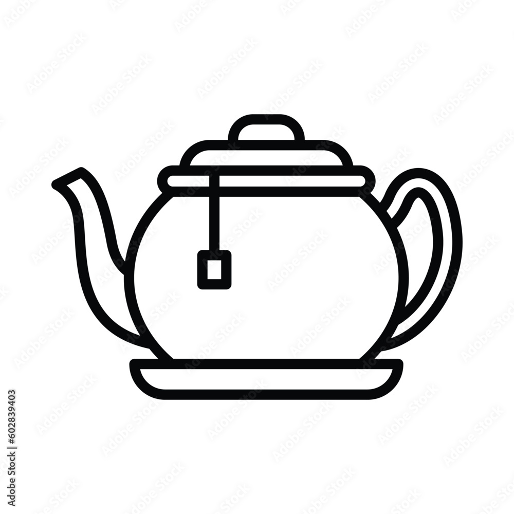 tea pot icon vector design template simple and modern tea pot icon vector design template simple and modern