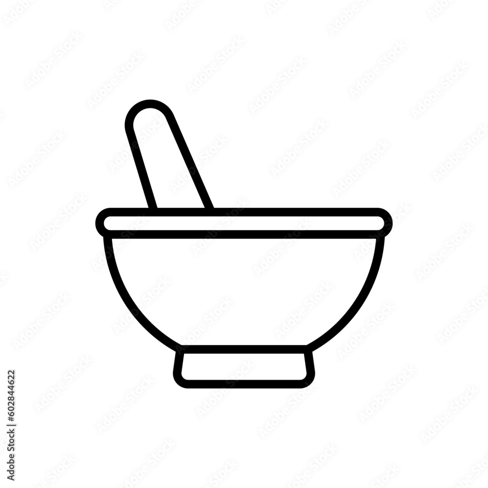 Mortar and Pestle icon vector design templates Mortar and Pestle icon vector design templates