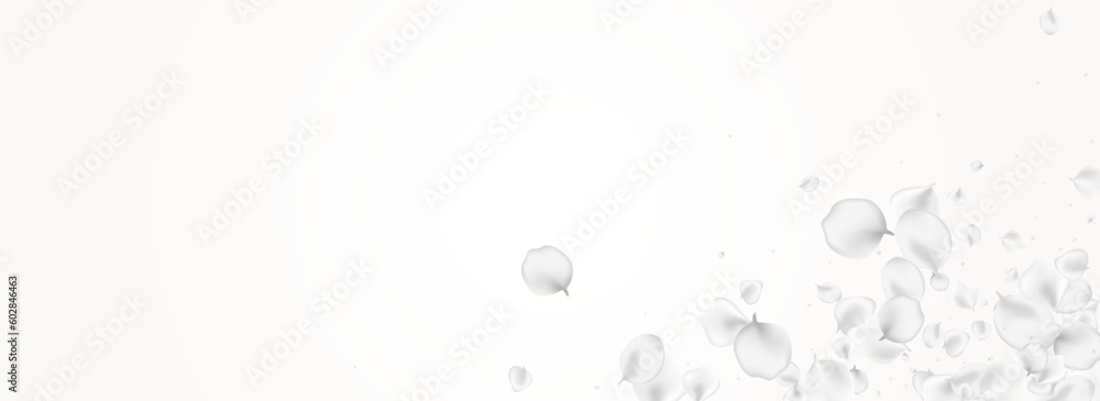 Pastel Sakura Vector Light Panoramic Background. Pastel Sakura Vector Light Panoramic Background.