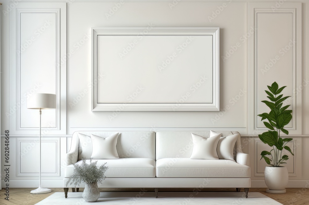 modern living room interior made with generative ai modern living room interior made with generative ai