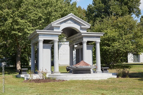 Bellefontaine Cemetery in St. Louis is home to the graves of Eberhard Anheuser, William S. Burroughs and William Clark photo