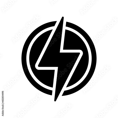 Electricity icon vector set. charging illustration sign collection. amperage symbol.