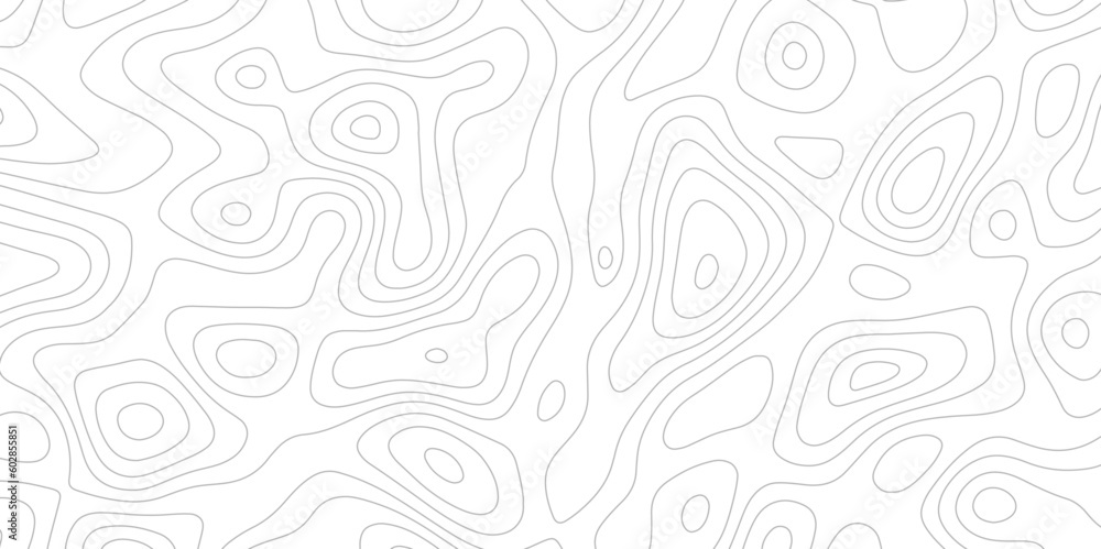 Abstract topographic contour in lines and contours. Curve modern lines. Graphic concept for your design. Wavy banners. Geometric