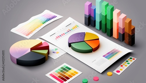 グラフ データ チャート ビジネス 財務 資料 分析 情報