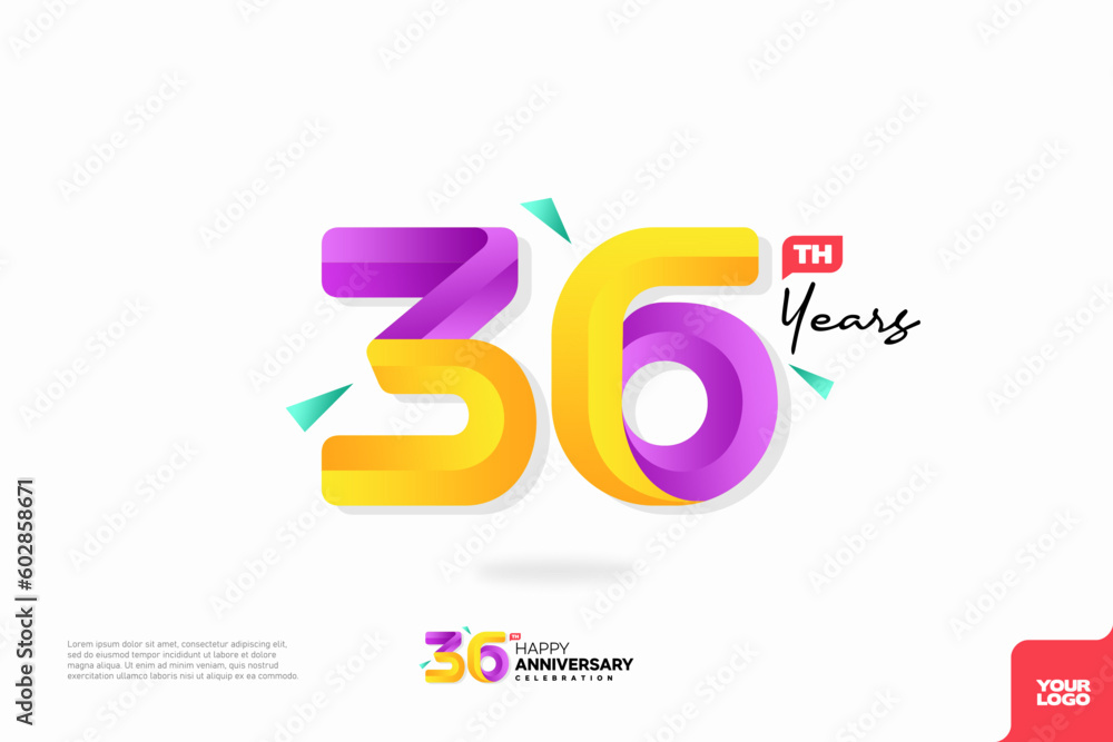 Number 36 logo icon design, 36th birthday logo number, anniversary 36 Number 36 logo icon design, 36th birthday logo number, anniversary 36