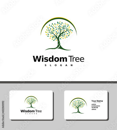 Wisdom tree logo