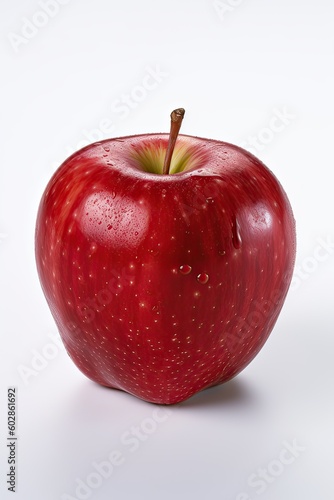 Frischer roter Apfel in Studio Qualität