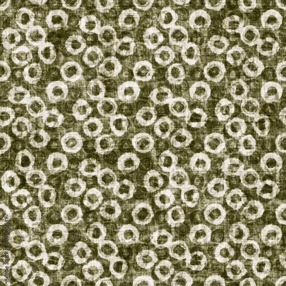Pigment-Dyed Effect Ring Dots Distressed Textured Pattern. Pigment-Dyed Effect Ring Dots Distressed Textured Pattern.
