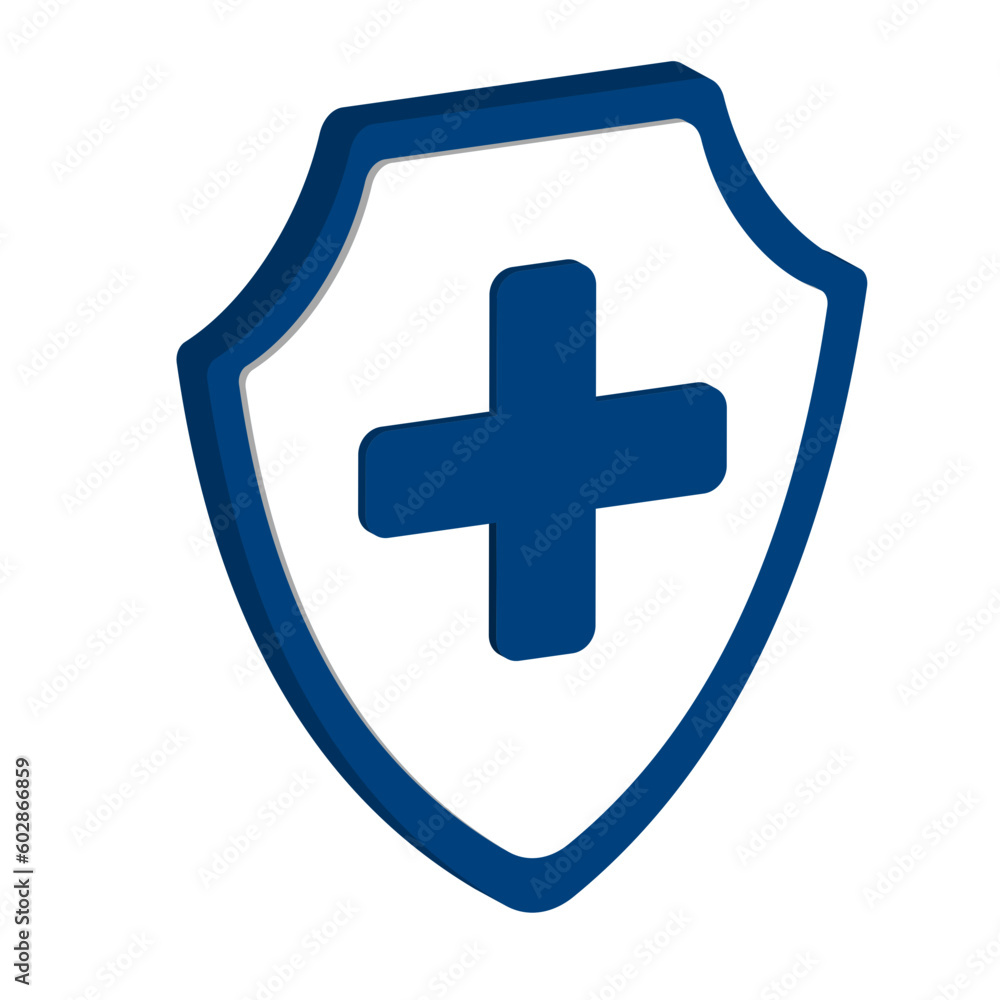 Obraz premium 3D Shield