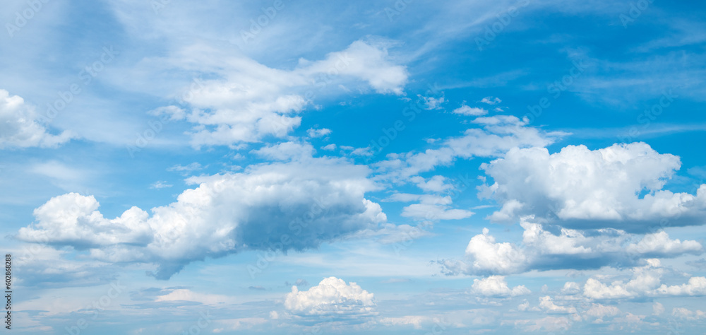 Blue sky with white clouds. Blue sky with white clouds.