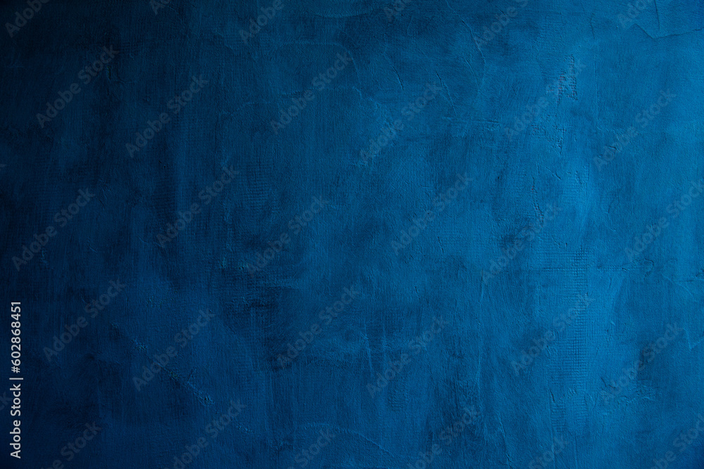 Blue wall abstract background texture